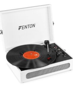 Retourdeal - Fenton RP118F retro platenspeler met Bluetooth in /out en