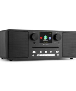 Retourdeal - Audizio Naples stereo DAB radio met CD speler, Bluetooth,