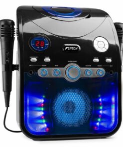 Retourdeal - Fenton SBS20B karaoke set met Bluetooth, CD+G,
