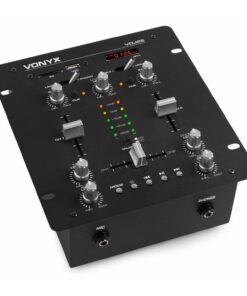 Vonyx VDJ25 DJ mixer met 2x 50W versterker en Bluetooth
