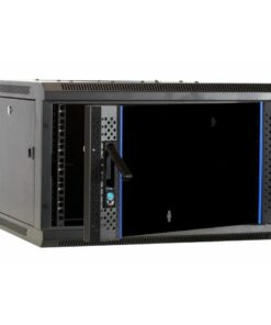 Retourdeal - Extra diepe 6U Patchkast - 19 inch serverkast met glazen
