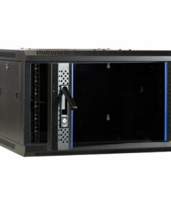Retourdeal - 6U Patchkast - 19 inch draaibare serverkast met glazen
