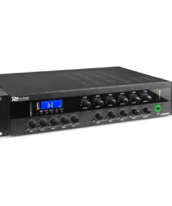 Power Dynamics PDW500MP3 - 6-zone 100V versterker met Bluetooth en mp3