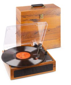 Retourdeal - Fenton RP170L platenspeler met Bluetooth en bijpassende
