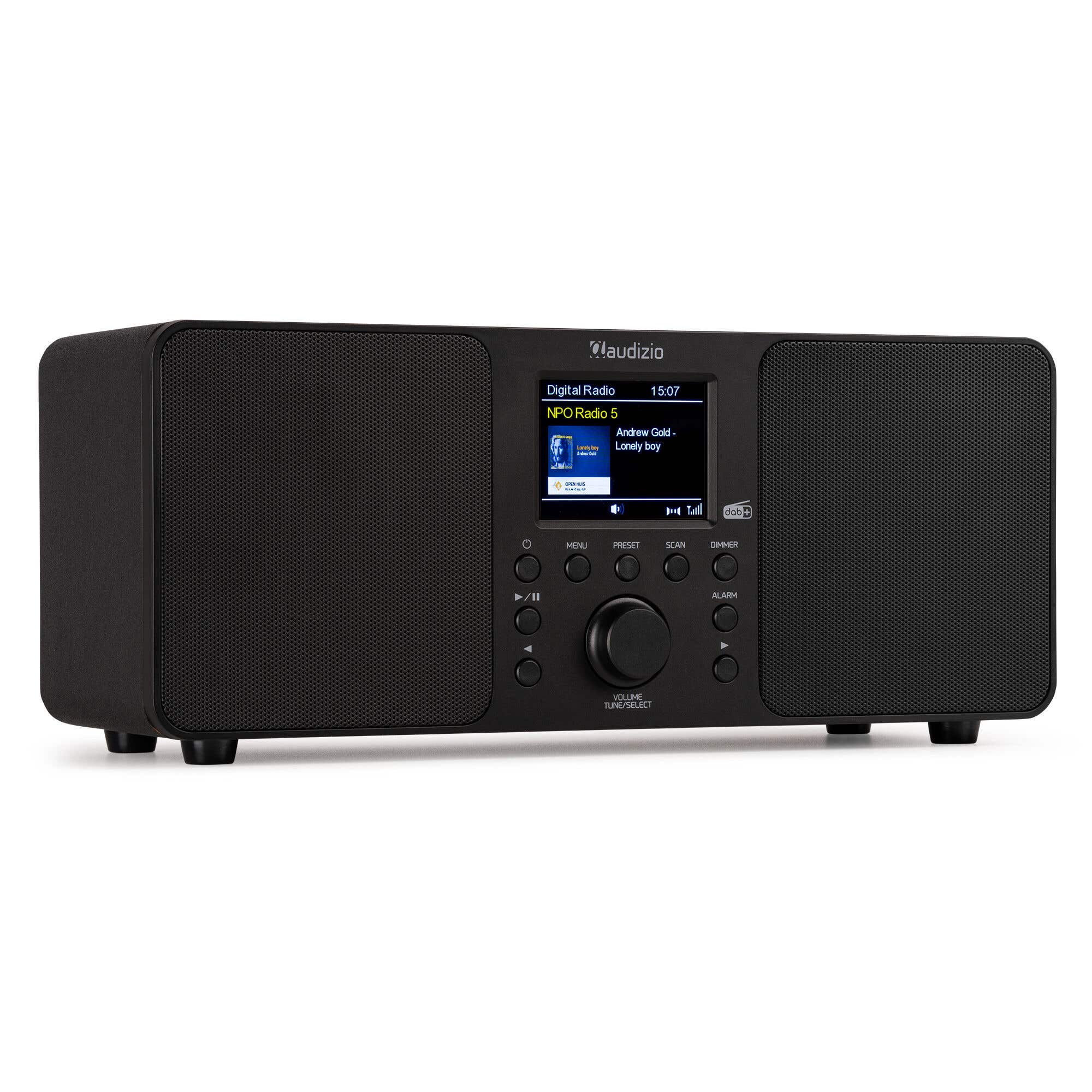 Retourdeal - Audizio Genua DAB radio - DAB+ radio met Bluetooth &