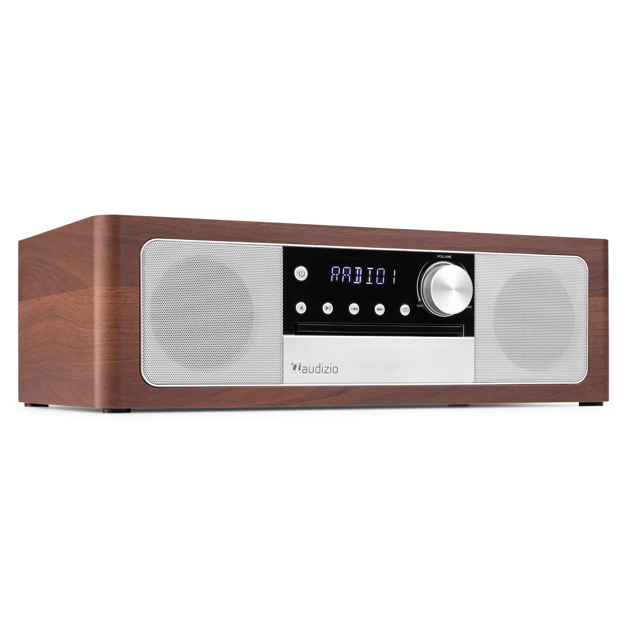 Retourdeal - Audizio Lunata premium DAB radio - Radio met CD speler -