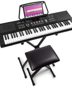 Retourdeal - MAX KB15 keyboard set met standaard, bankje en