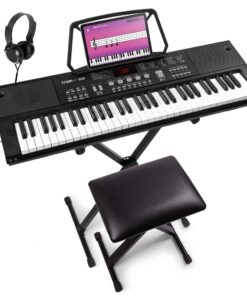 MAX KB15 keyboard set met standaard, bankje en koptelefoon - Keyboard