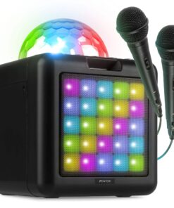 Fenton KAR15B karaokeset met Bluetooth en 2 microfoons - Inclusief