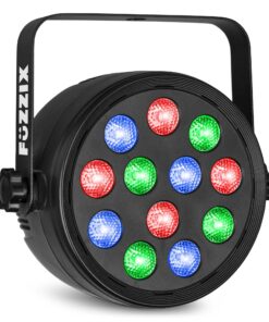 Fuzzix PLF12 Party LED par met 12x 2W LED's - RGB - Inclusief
