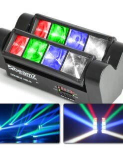 Retourdeal - BeamZ MHL820 Double Helix RGB LED lichteffect 8x 3W