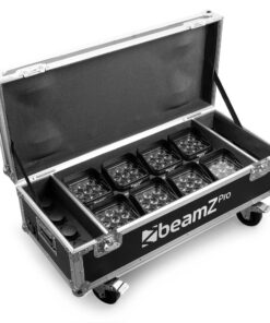 BeamZ Professional FCC12 Flightcase voor 8x BBP48 Uplights met