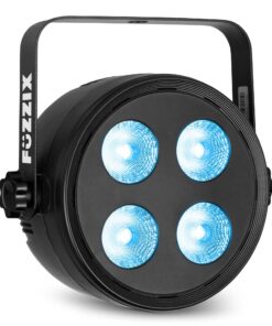 Fuzzix PLF20 Party LED par met 4x 12W LED's - RGBAW-UV - Inclusief