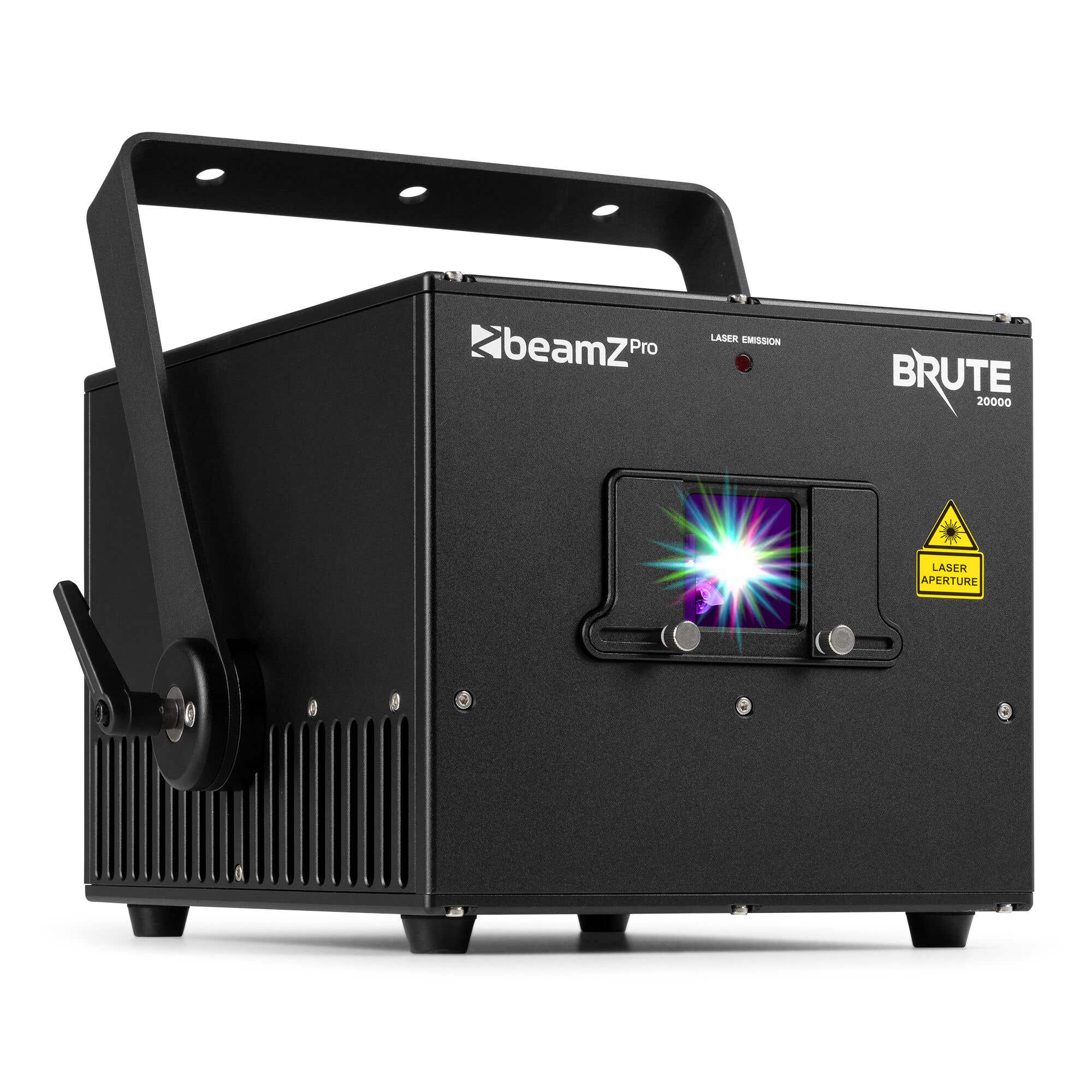 BeamZ Pro Brute 20000 laser - Pure diode RGB laser - IP65 Waterdicht -