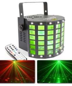 Retourdeal - BeamZ Radical II Derby met laser en strobo 3-in-1 effect