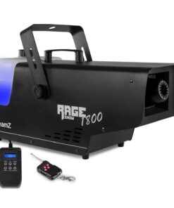 BeamZ RAGE1800SNOW sneeuwmachine met draadloze afstandsbediening