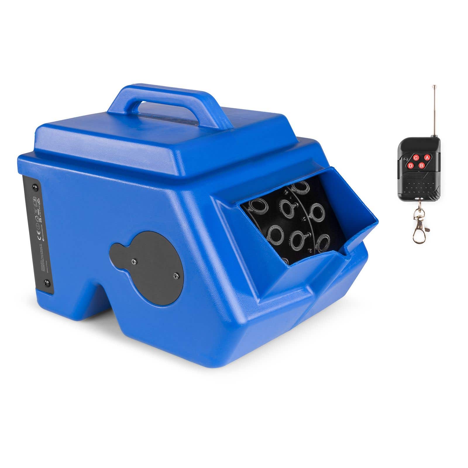 Retourdeal - BeamZ B1500 Bellenblaasmachine met dubbele wielen - grote