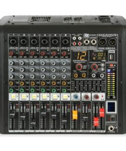 Power Dynamics PDM-M604A 6 kanaals muziek mixer / versterker