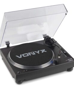 Vonyx DT3000 DJ draaitafel - Riemaangedreven platenspeler - Met Audio