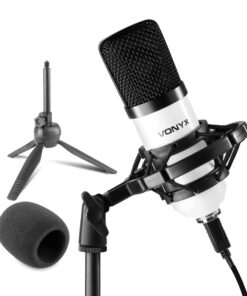 Vonyx CM300W USB studio condensator microfoon - Wit