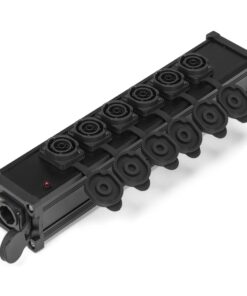 Power Dynamics PSB35 stroomverdeler met 7x waterdichte Powercon