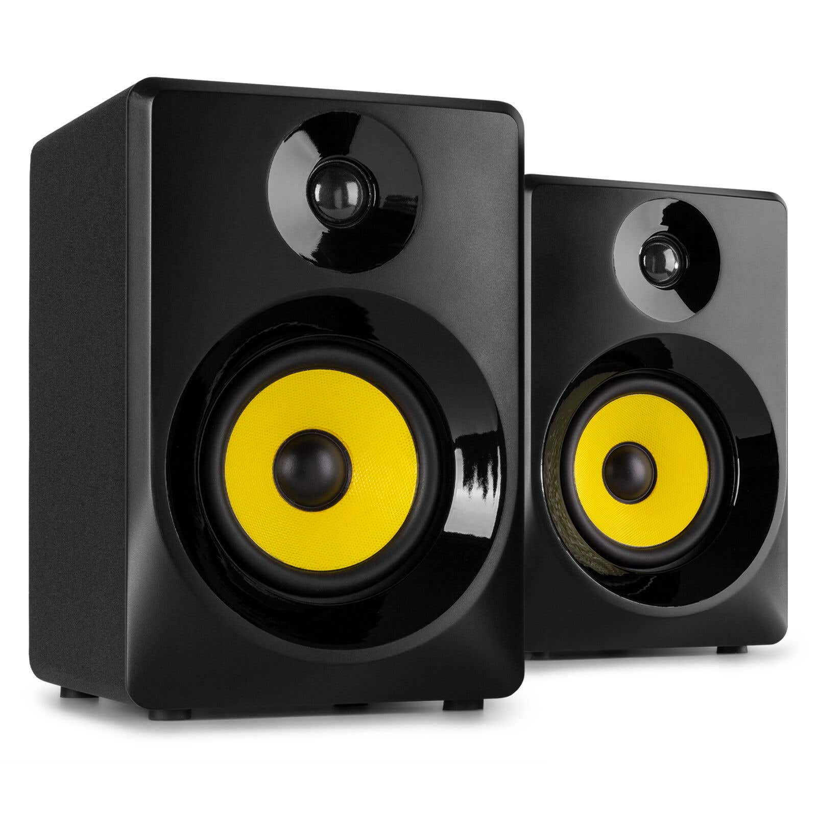 Vonyx SMN40B actieve studio monitor speakers 100W - Zwart