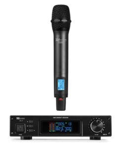 Power Dynamics PD210 UHF microfoonsysteem met draadloze handmicrofoon
