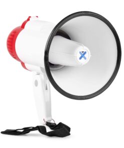 Vonyx MEG025 Megafoon met sirene - Megafoon met opnamefunctie - 800