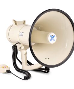 Vonyx MEG120 Megafoon Pro - 120W Krachtige megafoon - Met sirene en