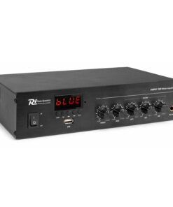 Power Dynamics PDM45 100V versterker 45W met Bluetooth, mp3 speler en