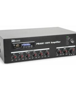 Retourdeal - Power Dynamics PBA60 100V versterker 60W met mp3 speler,
