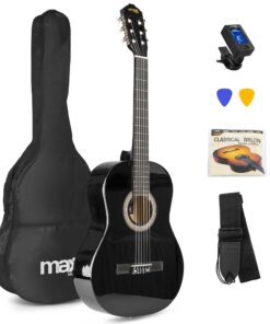 MAX SoloArt klassieke akoestische gitaar (39") - 4/4 - Starterset -