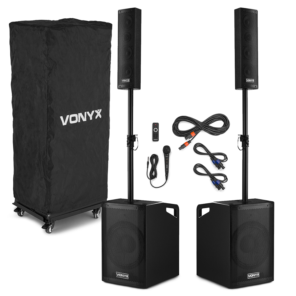 Vonyx VX1050BT actieve 1150W 2.2 Bluetooth geluidsinstallatie