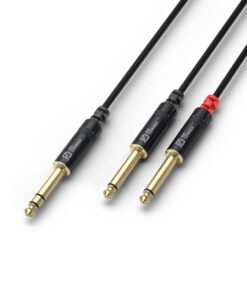 PD Connex Kabel 6.3 Stereo - 2x6.3 Mono 3m