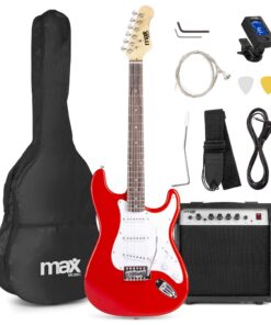 MAX GigKit elektrische gitaar starterset met o.a. 40W versterker - 4/4