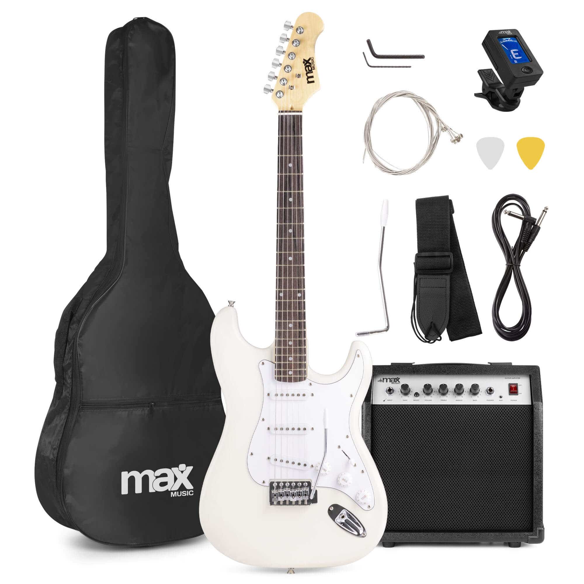 MAX GigKit elektrische gitaar starterset met o.a. 40W versterker - 4/4