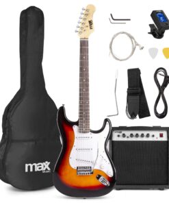 MAX GigKit elektrische gitaar starterset met o.a. 40W versterker - 4/4